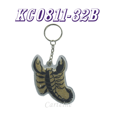 Scorpion Sand key chain
