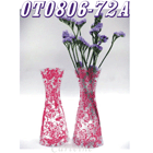Purple Flower pattern vase