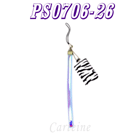 Modern PVC mobile phone strap with cleaner