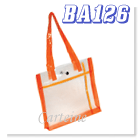 Orange light shopping bag