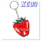 Strawberry key chain
