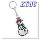 Mr. Snowman key chain