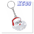 Santa Claus Head key chain