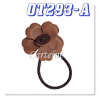Leather Flower Hair Bands