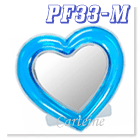 Blue Heart (Medium) photo frame & mirror